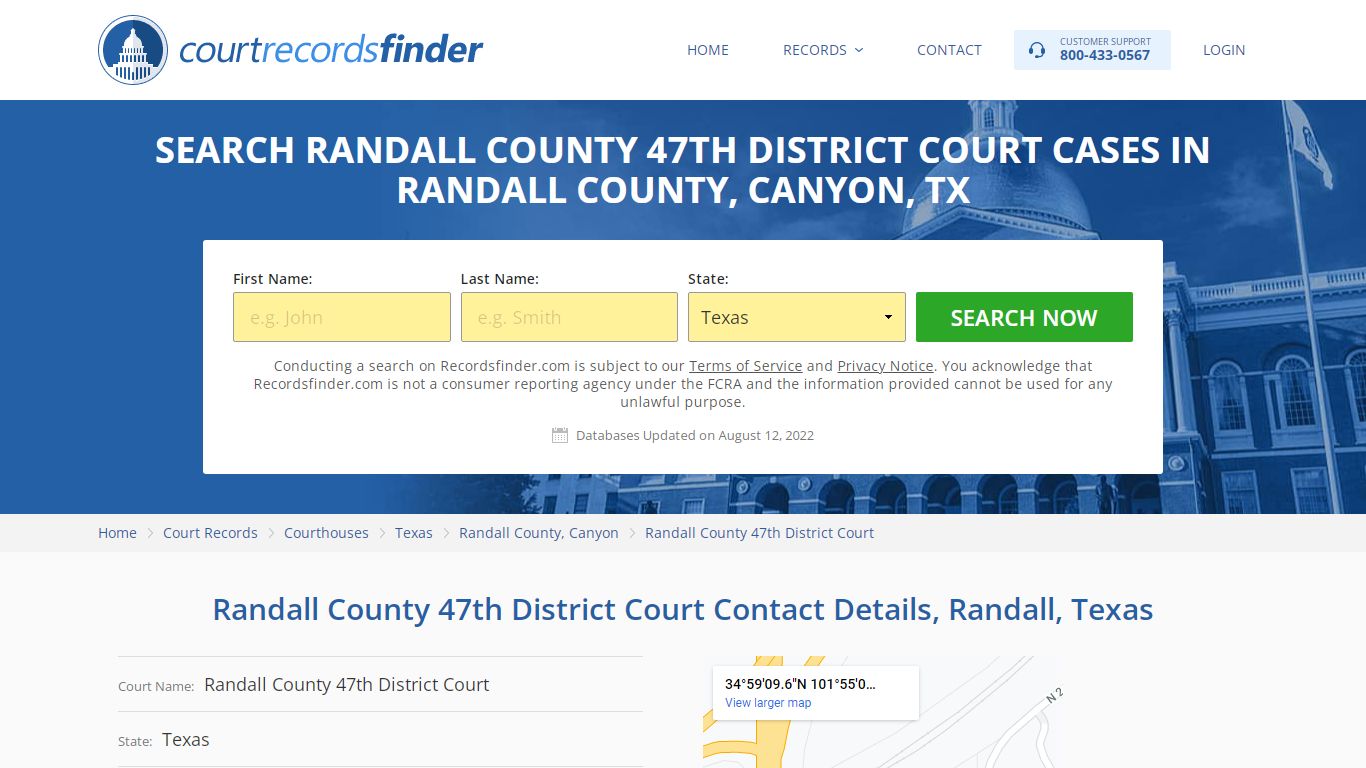 Randall County 47th District Court Case Search - Randall ...